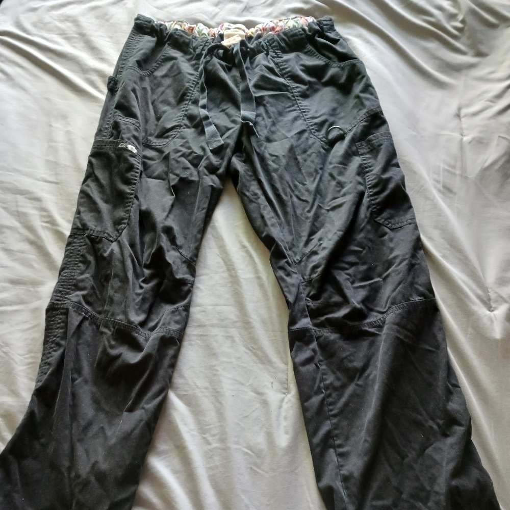 Black Koi Lindsey scrub pants.  L Tall